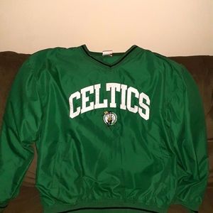 Celtics men's Xl windbreaker EUC